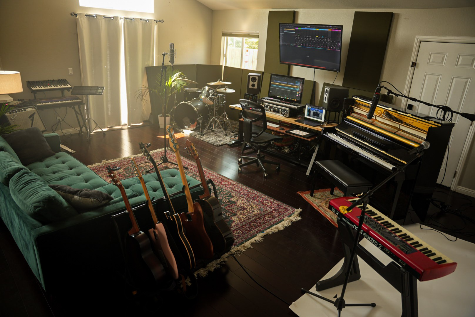 Complete studio layout